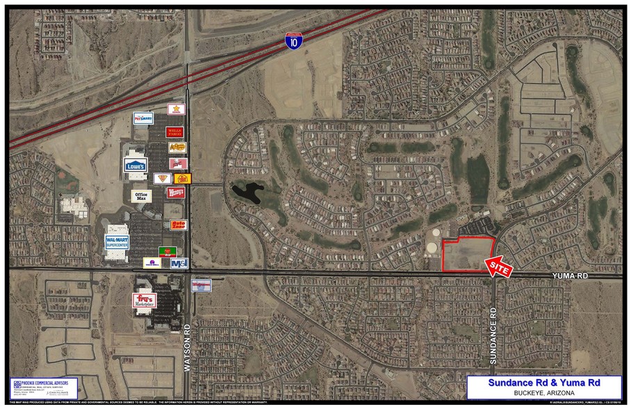 NW Sundance Pkwy & Yuma Rd, Buckeye, AZ for sale - Primary Photo - Image 1 of 1