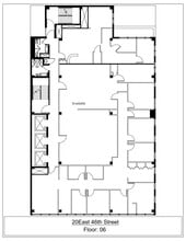 20 E 46th St, New York, NY for lease Site Plan- Image 1 of 1