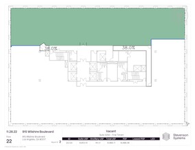 915 Wilshire Blvd, Los Angeles, CA for lease Site Plan- Image 2 of 2