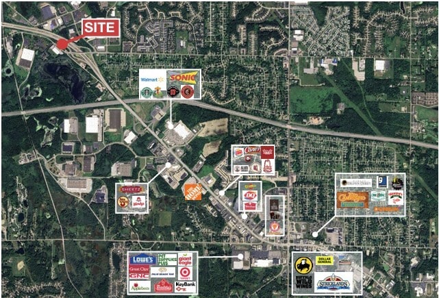 Land in for sale - Site Plan - Image 2 of 3