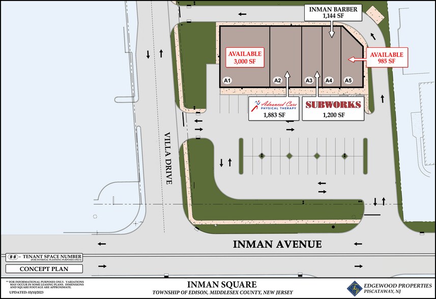 976 Inman Ave, Edison, NJ 08820 Inman Plaza