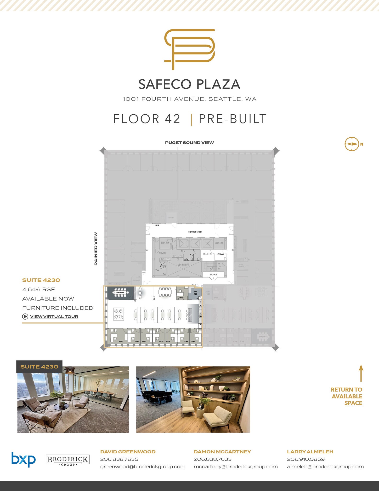 1001 4th Ave, Seattle, WA for lease Floor Plan- Image 1 of 1