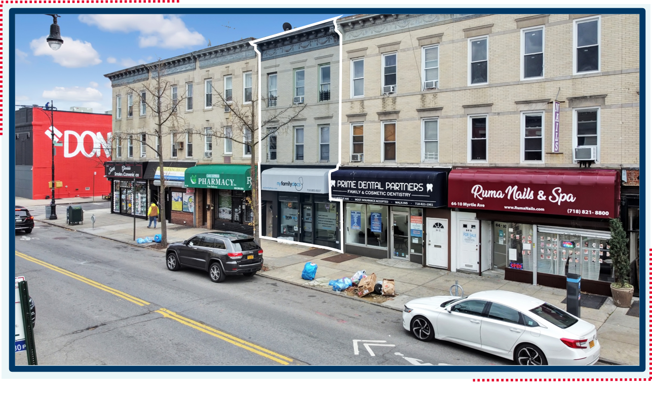 64-14 Myrtle Ave, Glendale, NY for sale Building Photo- Image 1 of 1