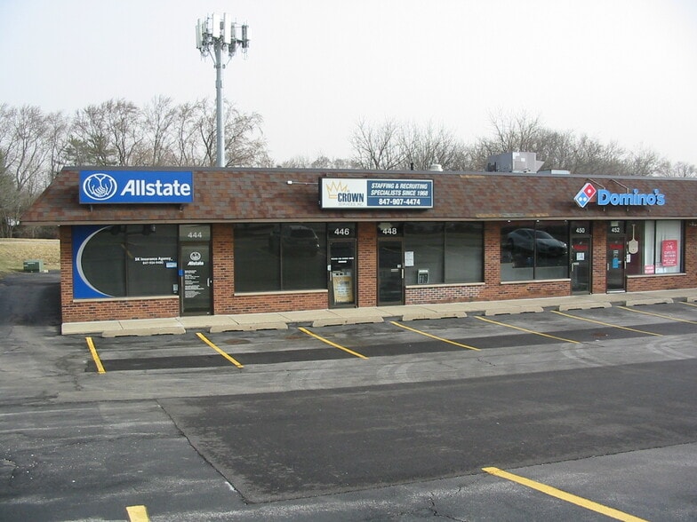 444-456 E Dundee Rd, Palatine, IL for lease - Building Photo - Image 3 of 9