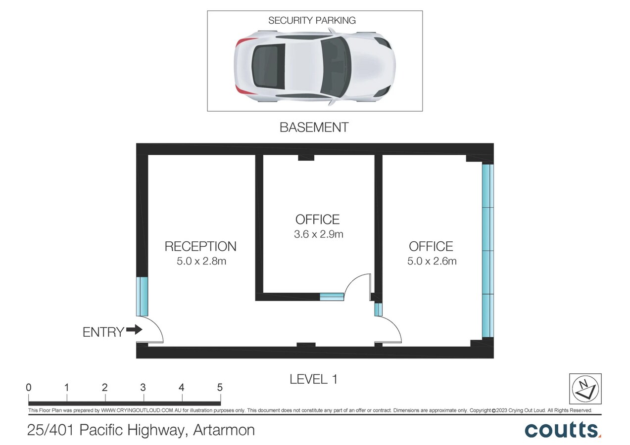 401 Pacific Hwy, Artarmon, NSW 2064 - Unit 25 -  - Floor Plan - Image 1 of 5