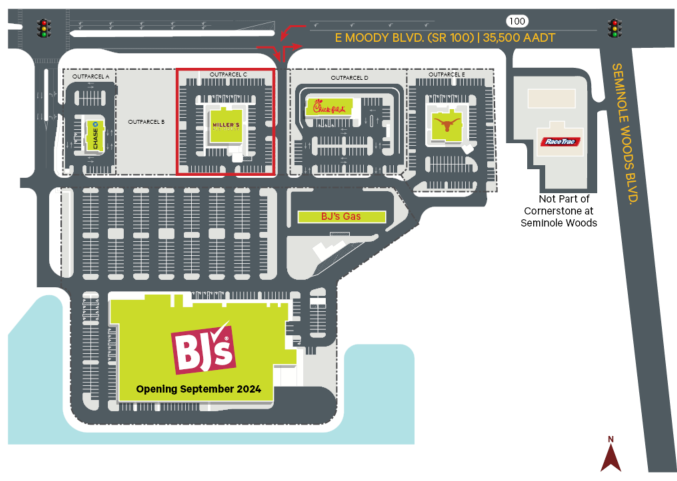 5851 State Rte 100, Palm Coast, FL for sale - Site Plan - Image 2 of 7