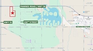 More details for 196th & Hwy 36, Bennington, NE - Land for Sale