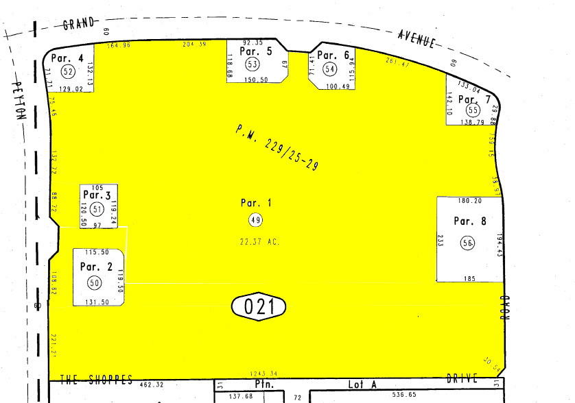 13925 City Center Dr, Chino Hills, CA for lease - Plat Map - Image 3 of 5