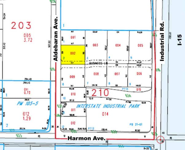 4432 Aldebaran Ave, Las Vegas, NV for sale - Plat Map - Image 3 of 3