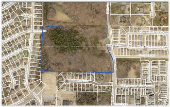 1277 Dexter Ln, Cordova, TN - aerial  map view