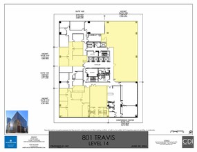 801 Travis St, Houston, TX for sale Floor Plan- Image 1 of 1