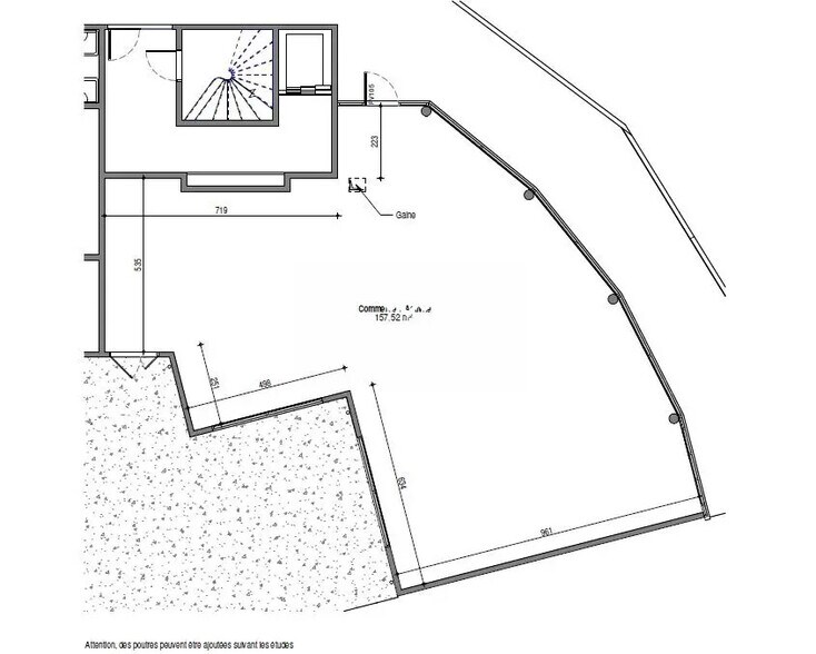 Retail in Brignais for sale - Floor Plan - Image 3 of 4