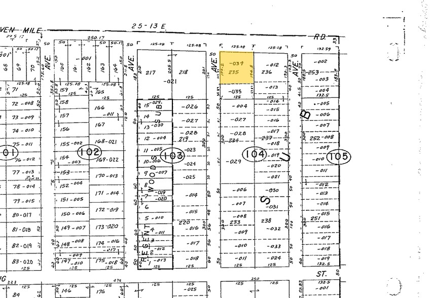 540-550 E 11 Mile Rd, Madison Heights, MI for sale - Plat Map - Image 3 of 5