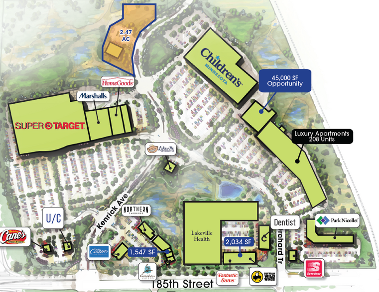 18350 Orchard Trl, Lakeville, MN for sale - Site Plan - Image 1 of 1