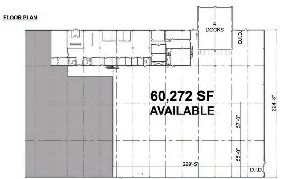 1198-1206 Nagel Blvd, Batavia, IL for lease Floor Plan- Image 1 of 2