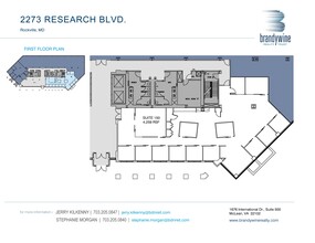 2273 Research Blvd, Rockville, MD for lease Floor Plan- Image 1 of 1