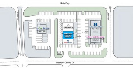 23659 Katy Fwy, Katy, TX for lease Site Plan- Image 1 of 1