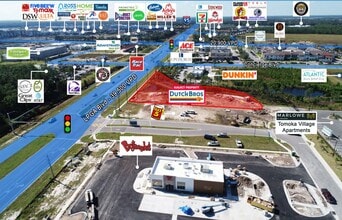 1972 Lpga Blvd, Daytona Beach, FL - AERIAL  map view - Image1