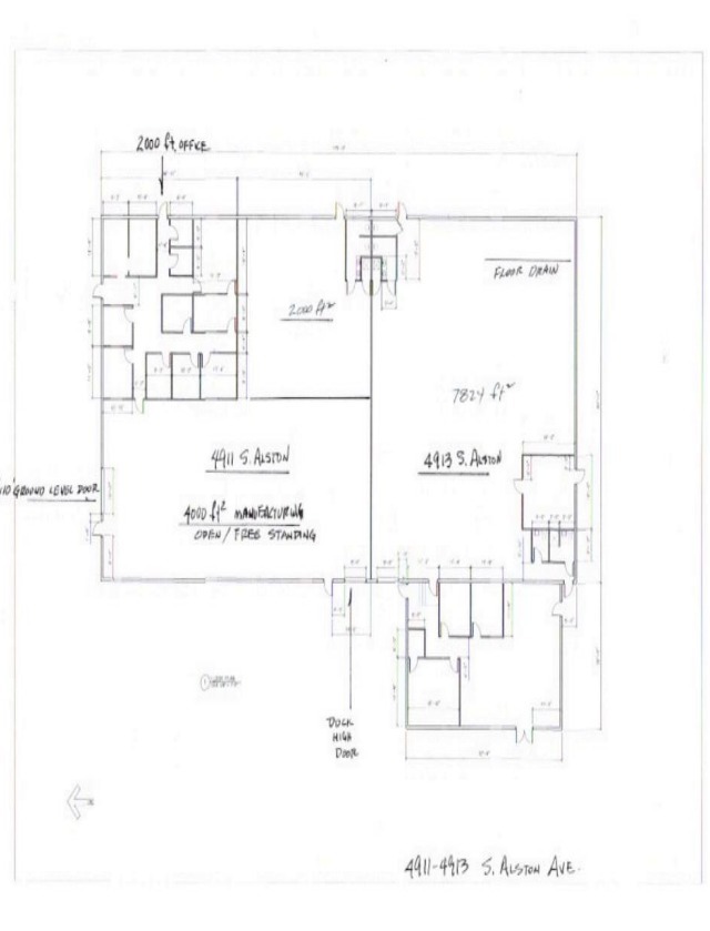 4913 S Alston Ave, Durham, NC for lease Site Plan- Image 1 of 1