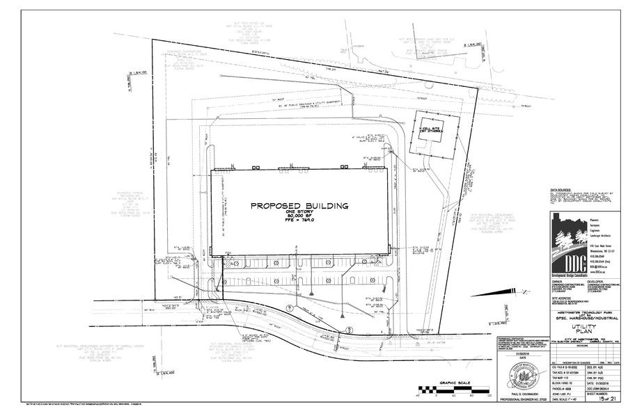 1221 Independence Way, Westminster, MD for sale - Site Plan - Image 1 of 1