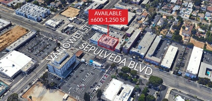 6819 Sepulveda Blvd, Van Nuys, CA - AERIAL map view - Image1