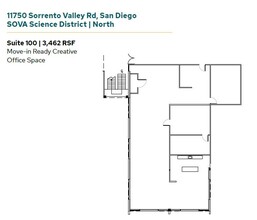 11555 Sorrento Valley Rd, San Diego, CA for lease Floor Plan- Image 1 of 1