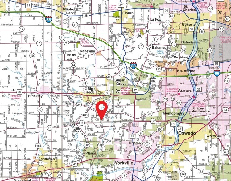 Clark Road, Big Rock, IL for sale - Building Photo - Image 2 of 7