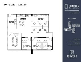 17330 Preston Rd, Dallas, TX for lease Floor Plan- Image 1 of 1