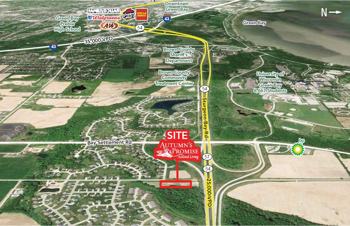 1700 Spartan Rd, New Franken, WI 54229 Health Care for Sale