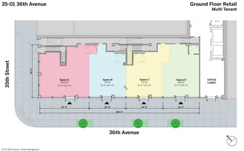 3501 36th Ave, Astoria, NY for lease Floor Plan- Image 2 of 2