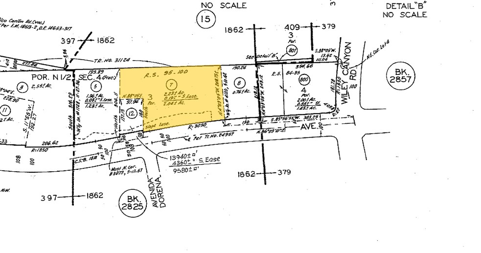 24355 Lyons Ave, Santa Clarita, CA for lease - Plat Map - Image 2 of 2