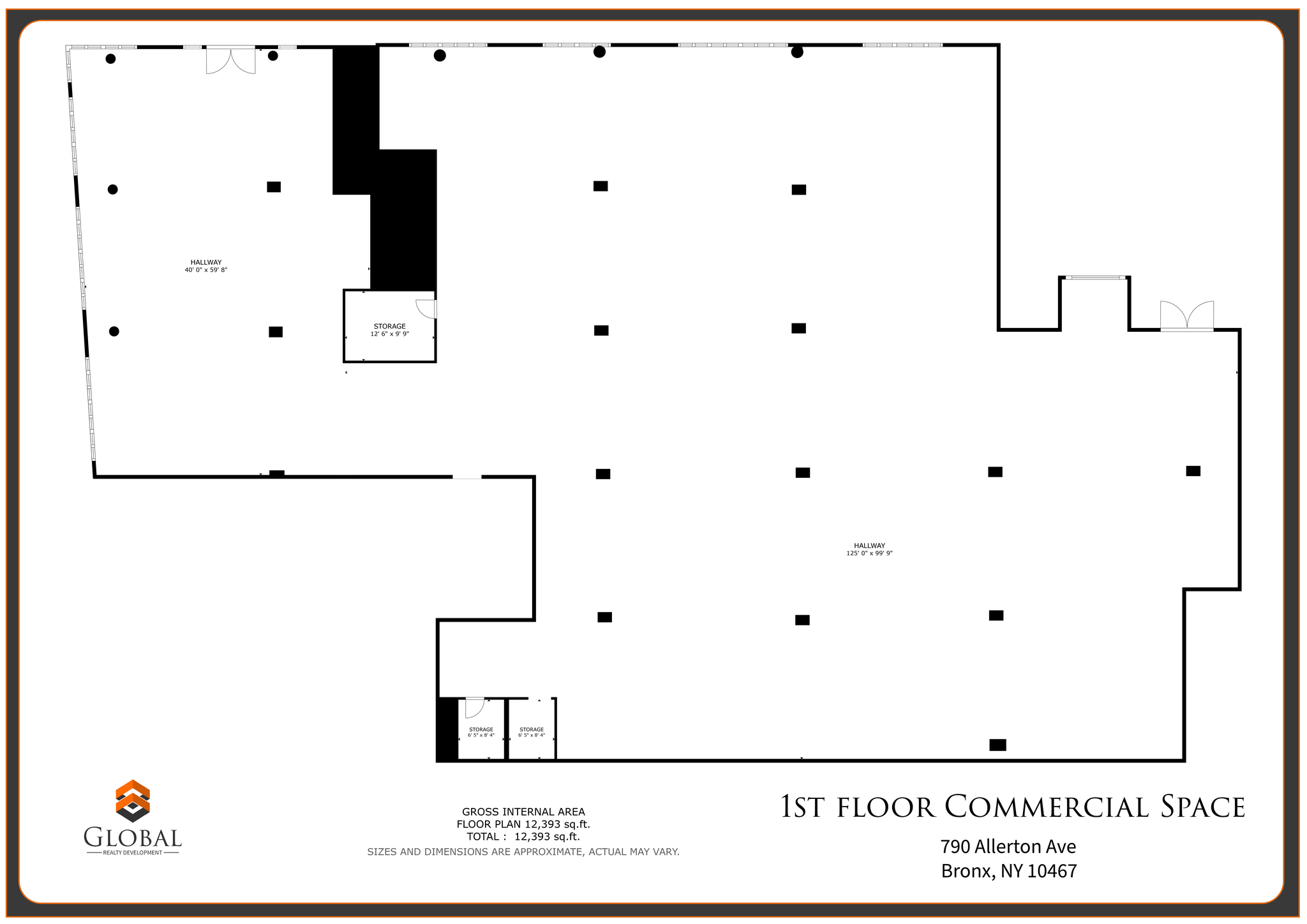 790 Allerton Ave, Bronx, NY for lease Floor Plan- Image 1 of 9