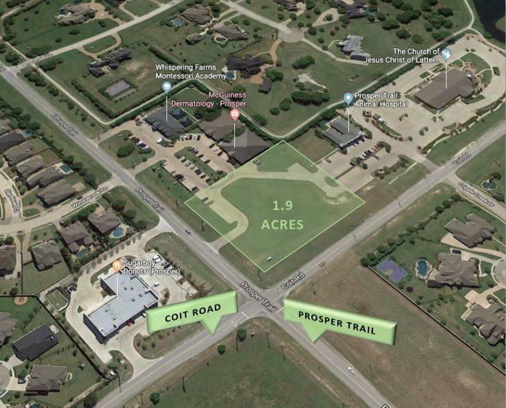 Coit Rd, Prosper, TX for sale - Aerial - Image 1 of 1