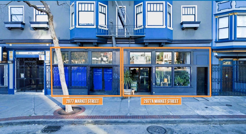 2073-2079 Market St, San Francisco, CA for lease Building Photo- Image 1 of 11