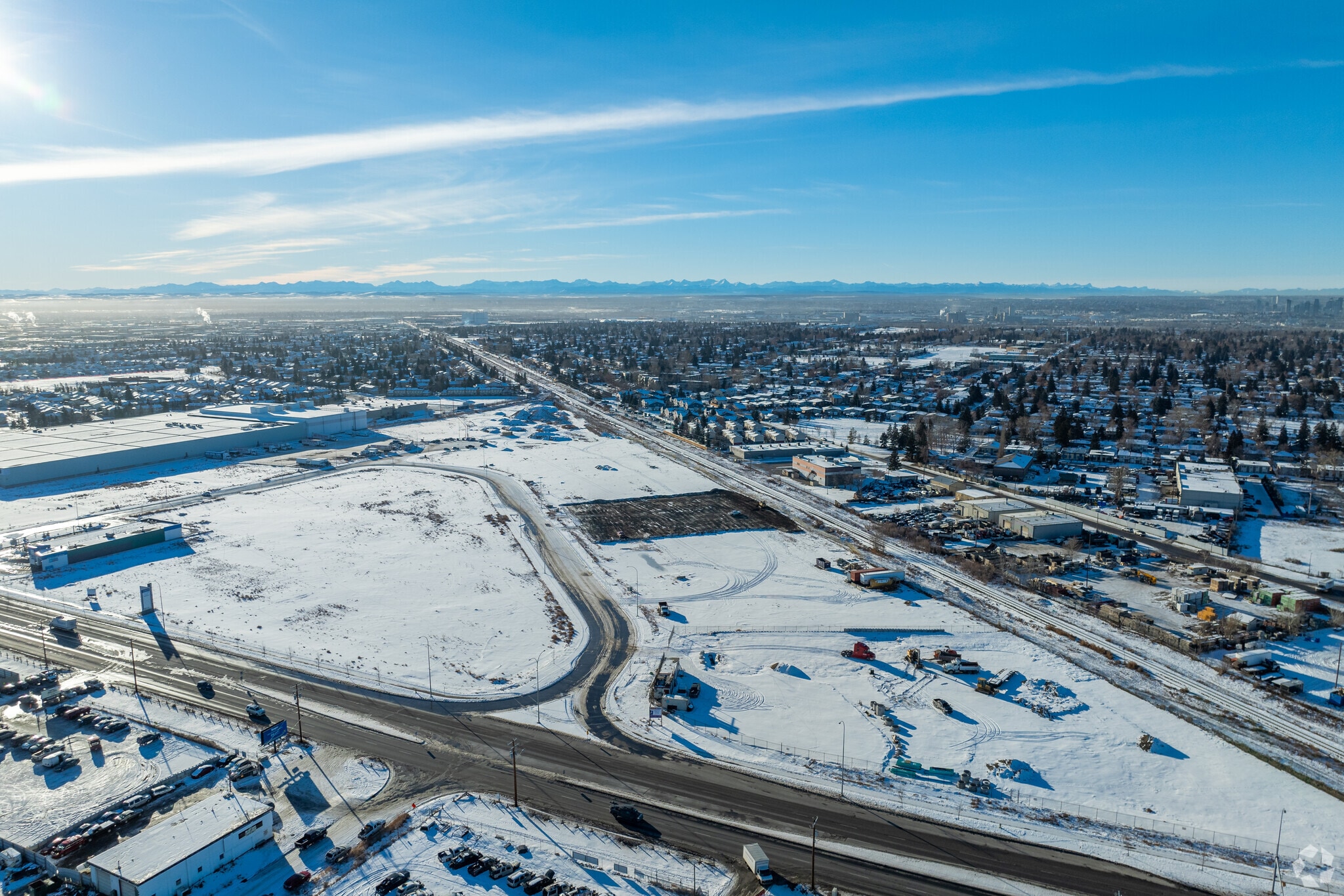 2601 52nd St SE, Calgary, AB for sale Aerial- Image 1 of 9