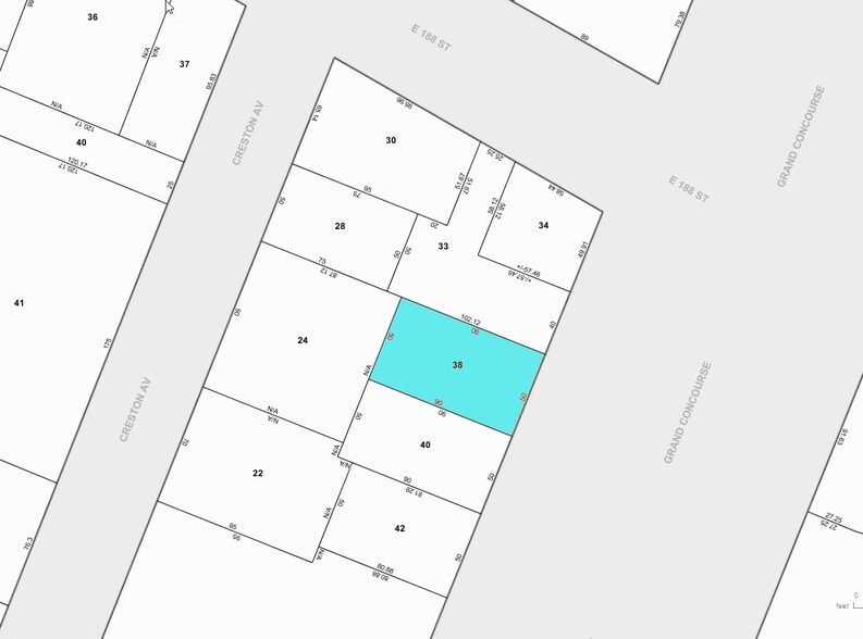 2431 Grand Concourse, Bronx, NY for lease - Plat Map - Image 3 of 3