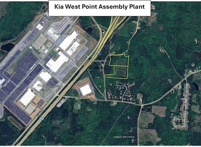 0-A Warner Road Rd, West Point, GA for sale - Plat Map - Image 1 of 3