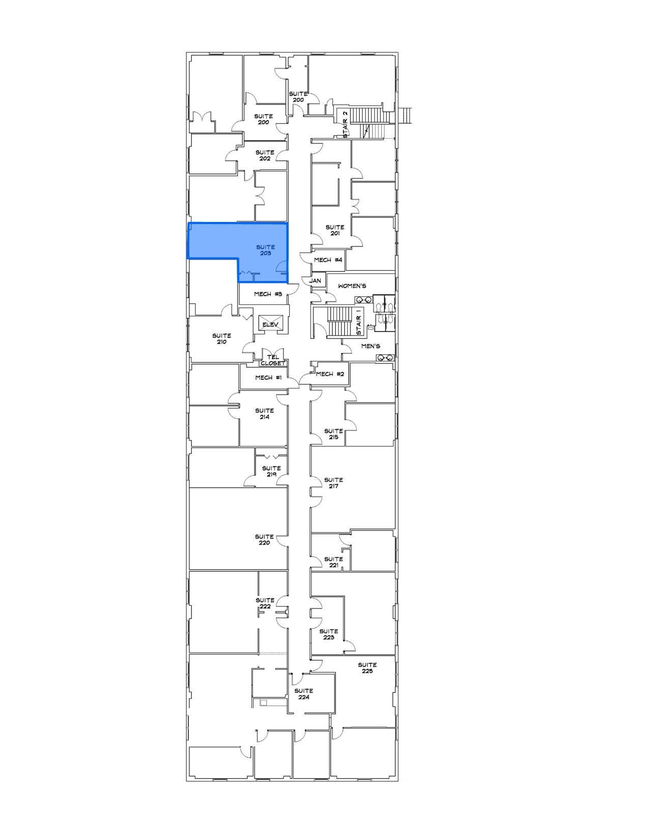 6917 Arlington Rd, Bethesda, MD for lease Floor Plan- Image 1 of 1