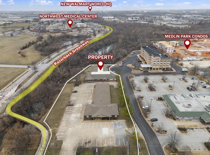 2003 SE Walton Blvd, Bentonville, AR for lease - Building Photo - Image 2 of 22