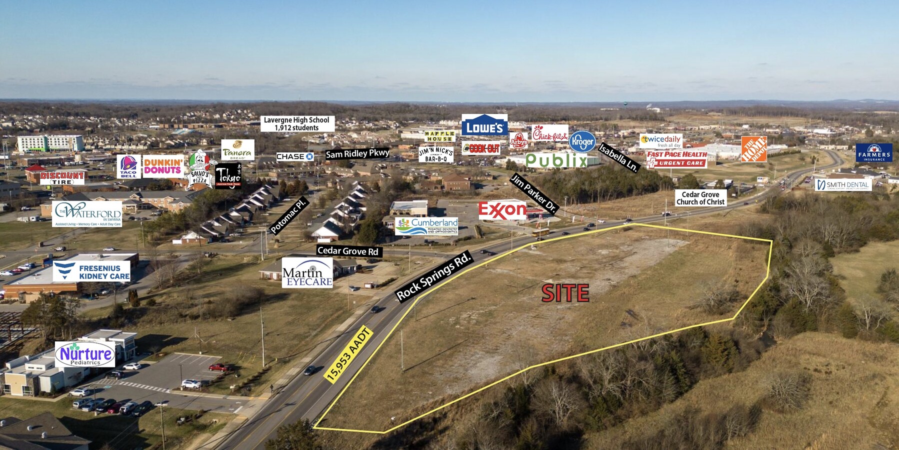 Land For Sale Smyrna Tn