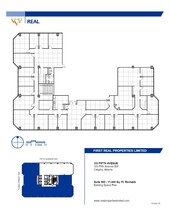 333 5th Ave SW, Calgary, AB for lease Floor Plan- Image 1 of 1