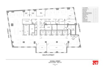 120 Wall St, New York, NY for lease Site Plan- Image 1 of 5