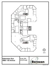 4960-4990 92 Ave NW, Edmonton, AB for lease Floor Plan- Image 1 of 1