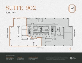 1015 2nd Ave, Seattle, WA for lease Floor Plan- Image 1 of 12