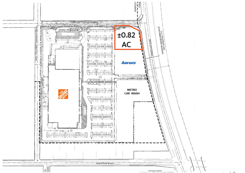 3600 W 6th St, The Dalles, OR for sale - Site Plan - Image 2 of 2