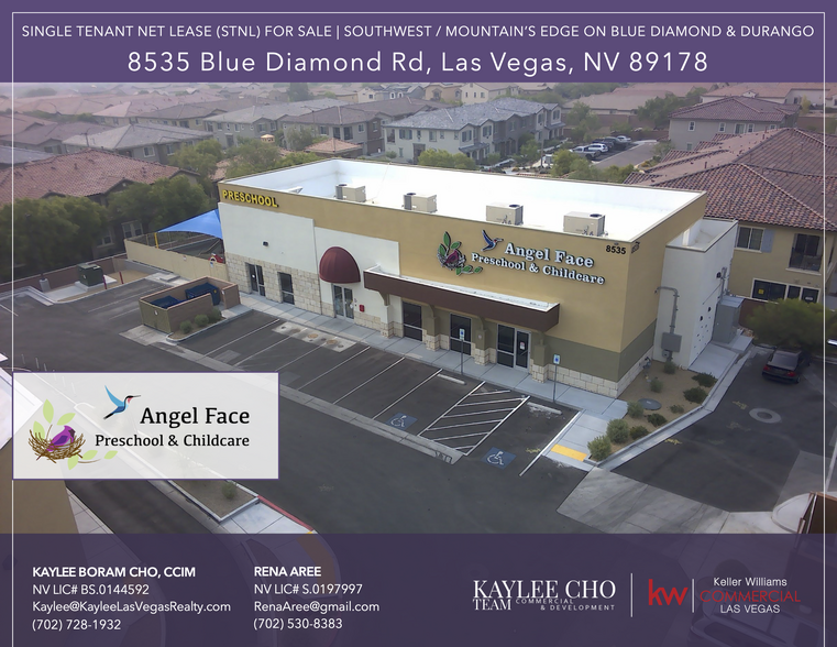 8535 Blue Diamond Rd, Las Vegas, NV for sale - Building Photo - Image 1 of 12