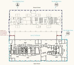 1 Market St, San Francisco, CA for lease Floor Plan- Image 1 of 1