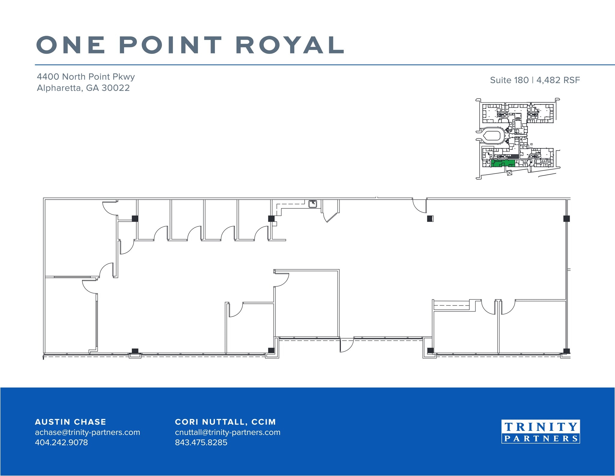 4400 North Point Pky, Alpharetta, GA for lease Site Plan- Image 1 of 1