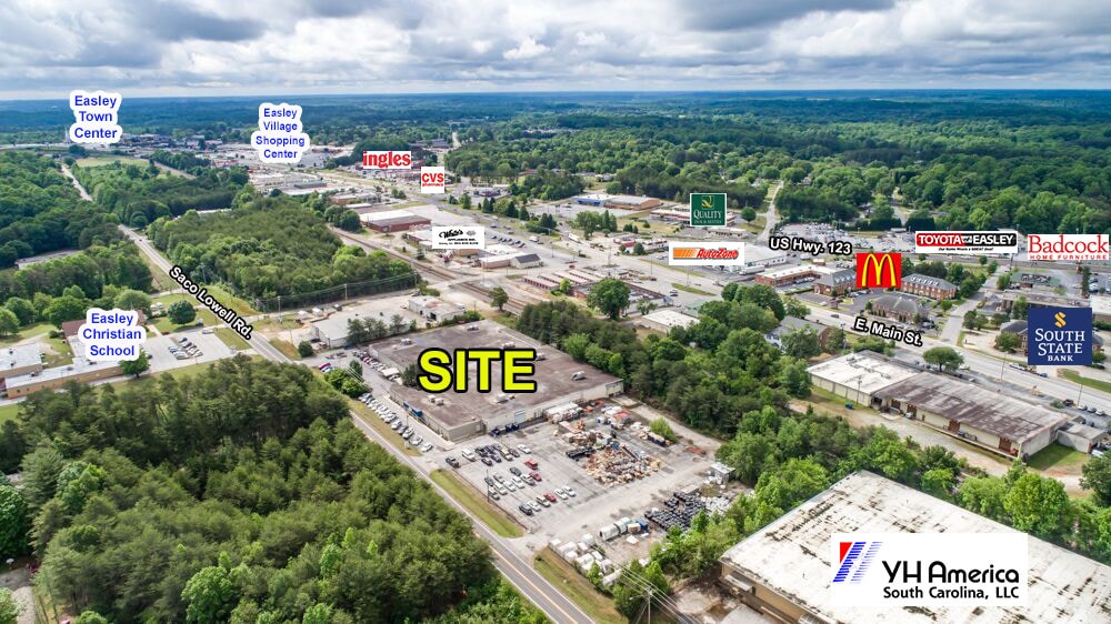 436 Saco-lowell Rd, Easley, SC for sale Aerial- Image 1 of 1