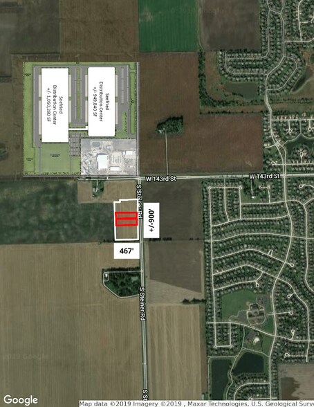 SWC 143rd & Steiner Rd, Plainfield, IL for sale - Building Photo - Image 1 of 1